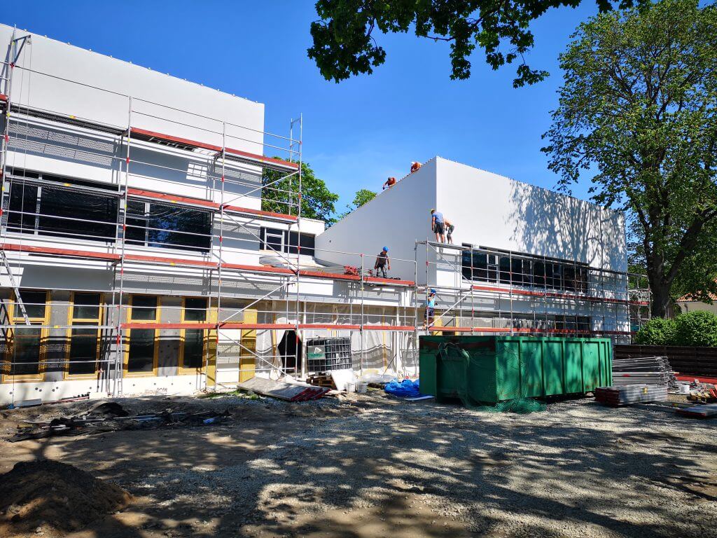 Lümanda kultuurimaja fassaadi soojustustööd