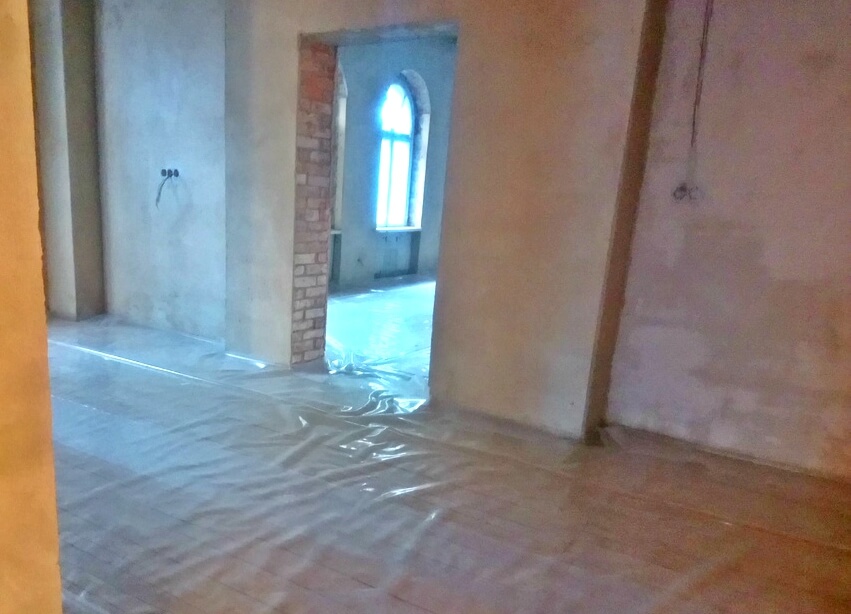 Ujuva põranda ettevalmistustööd